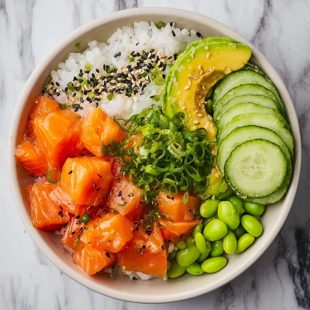 Savory Salmon Bowl: Quick, Healthy, and Full of Flavor! Recipe - Recipe Image