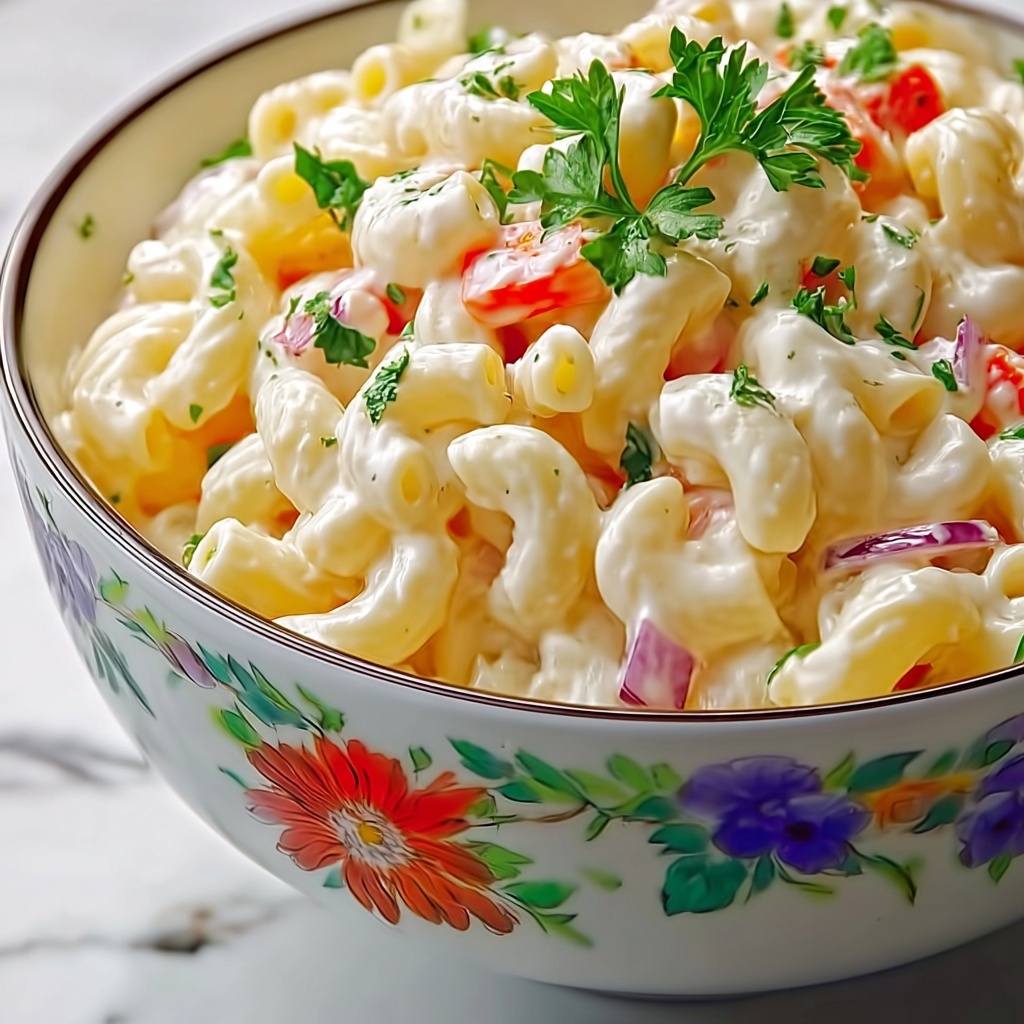 Guy Fieri's Macaroni Salad: A Creamy Twist on Classic Comfort Recipe - Recipe Image