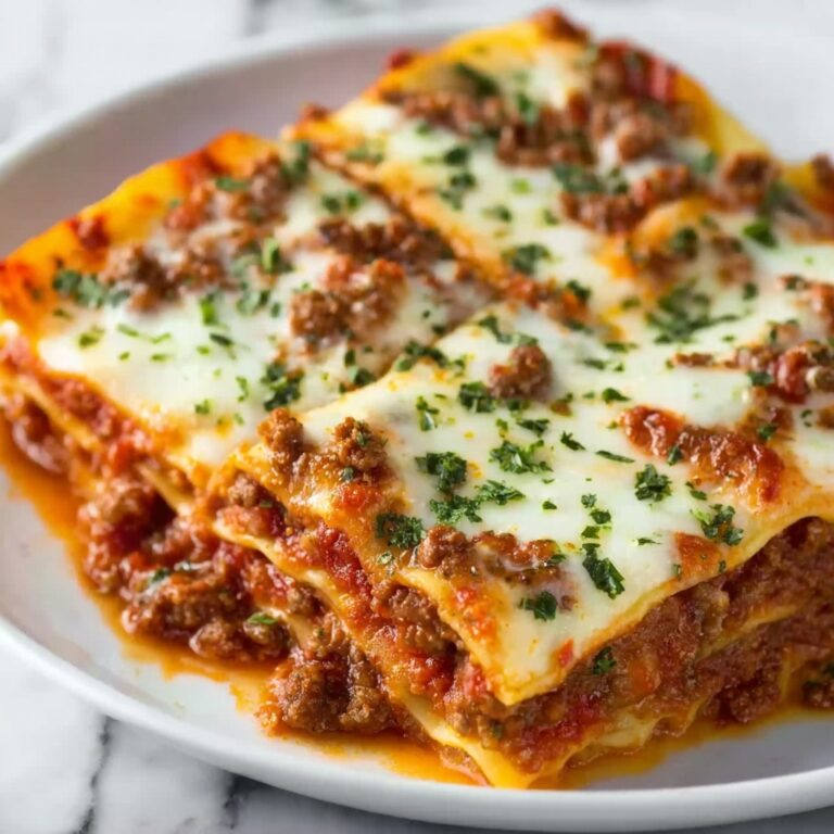 Skillet Polka Dot Lasagna Recipe