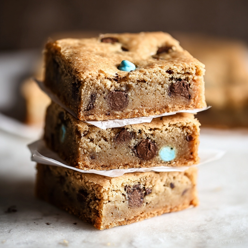 Easy Easter Cake Mix Cookie Bars Recipe - Recipe Image