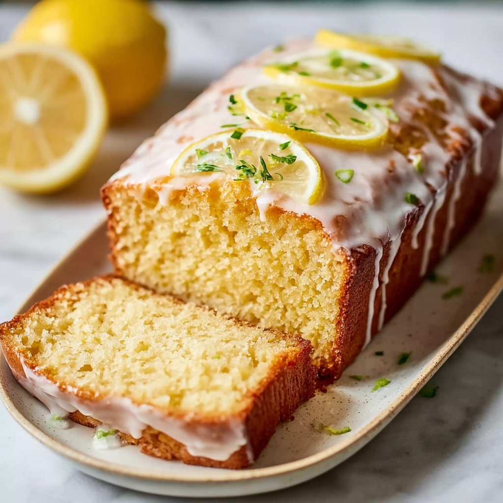 Lemon Pound Cake with Lemon Glaze Recipe - Recipe Image