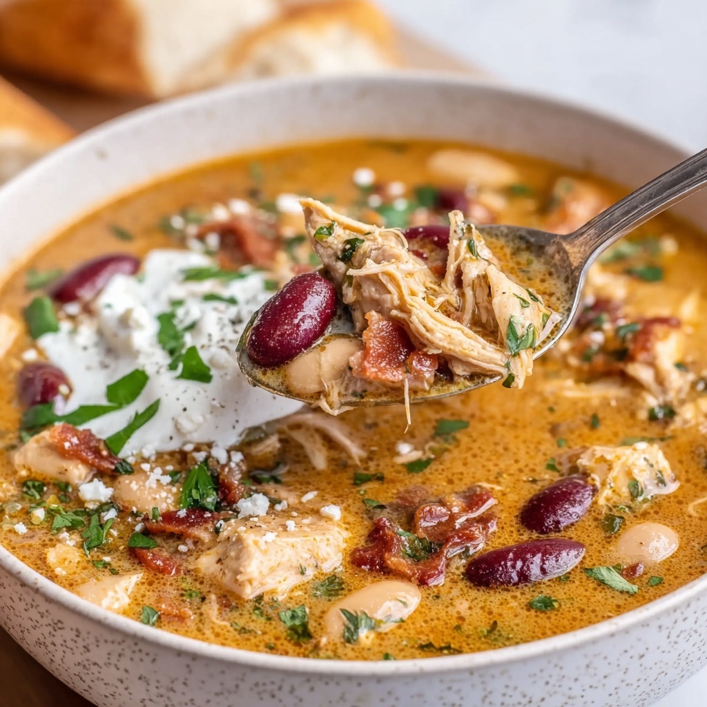 Cajun White Chicken Chili Recipe - Recipe Image
