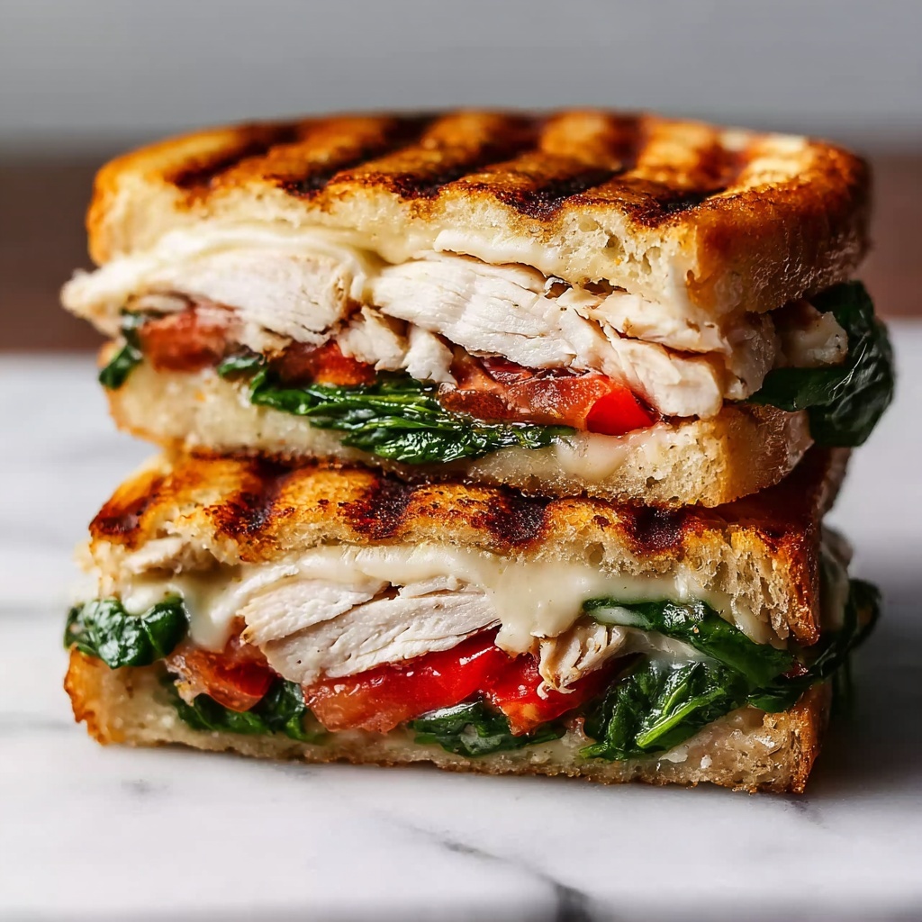 Chicken Caprese Panini Recipe - Recipe Image