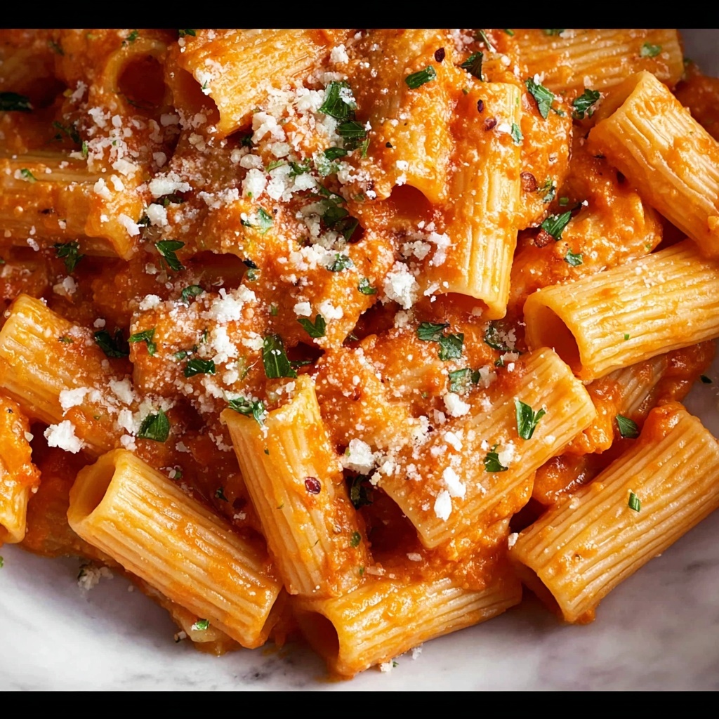 Creamy Tomato Rigatoni Pasta That's Better Than Takeout Recipe - Recipe Image