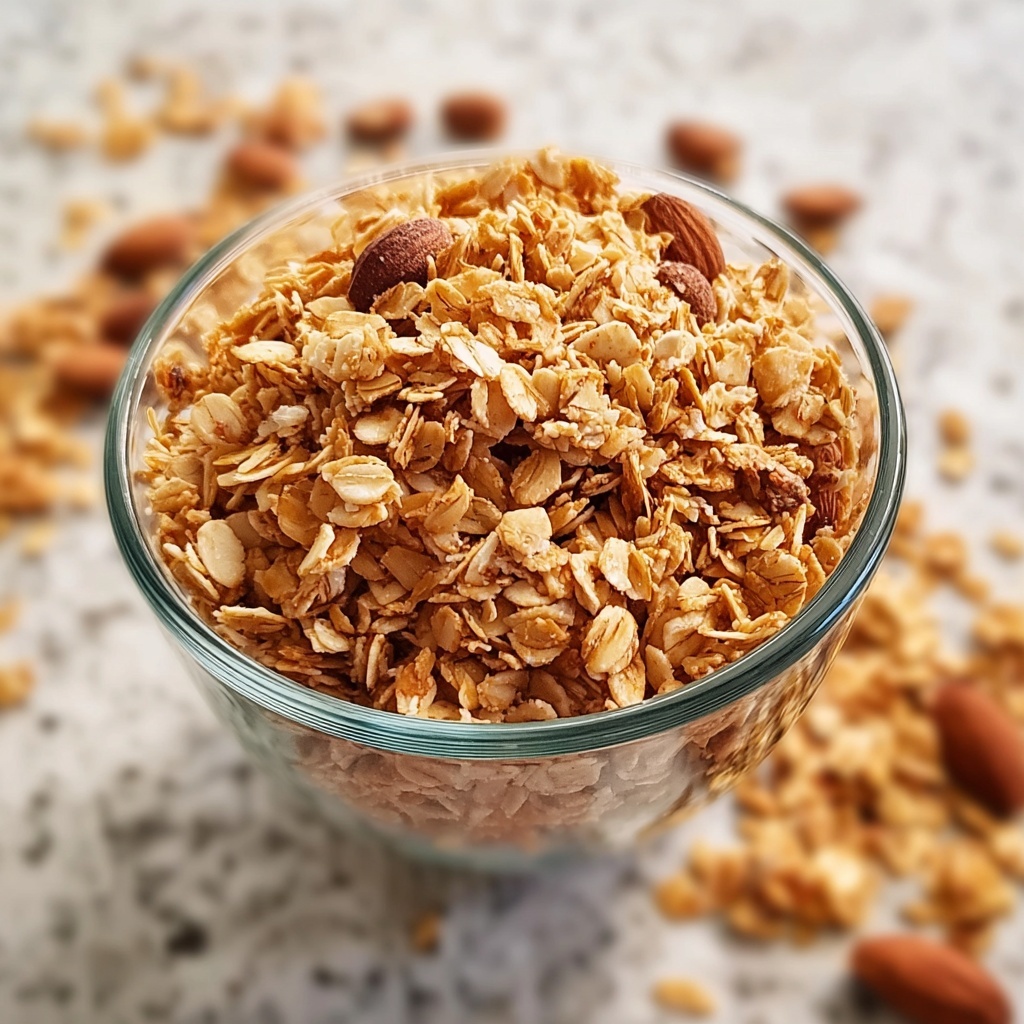 Homemade Crunchy Granola Recipe - Recipe Image