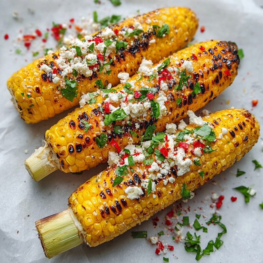 Mexican Style Grilled Corn on the Cob Recipe - Recipe Image