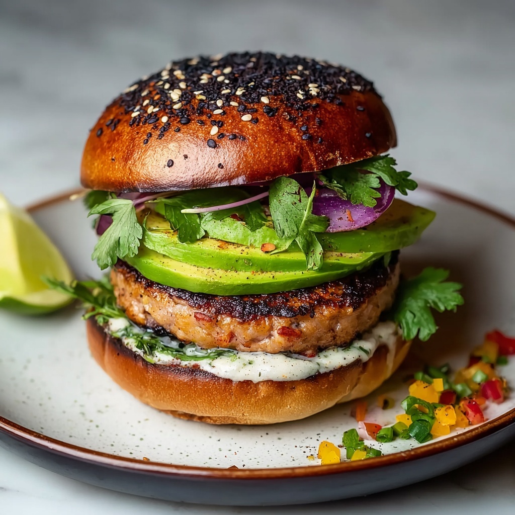 Salmon Burgers Recipe: Quick, Juicy, and Flavorful Homemade Patties Recipe - Recipe Image