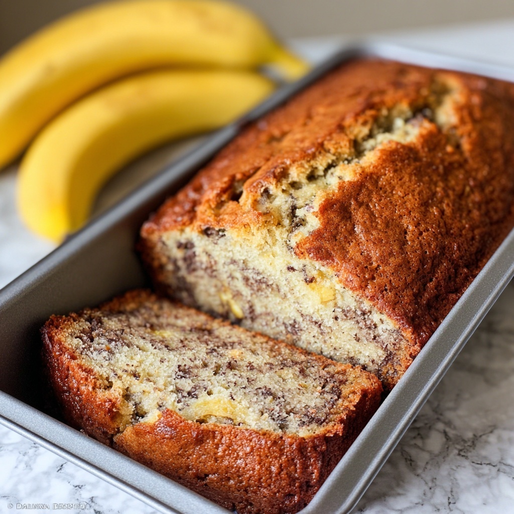 Classic Banana Bread Recipe - Recipe Image