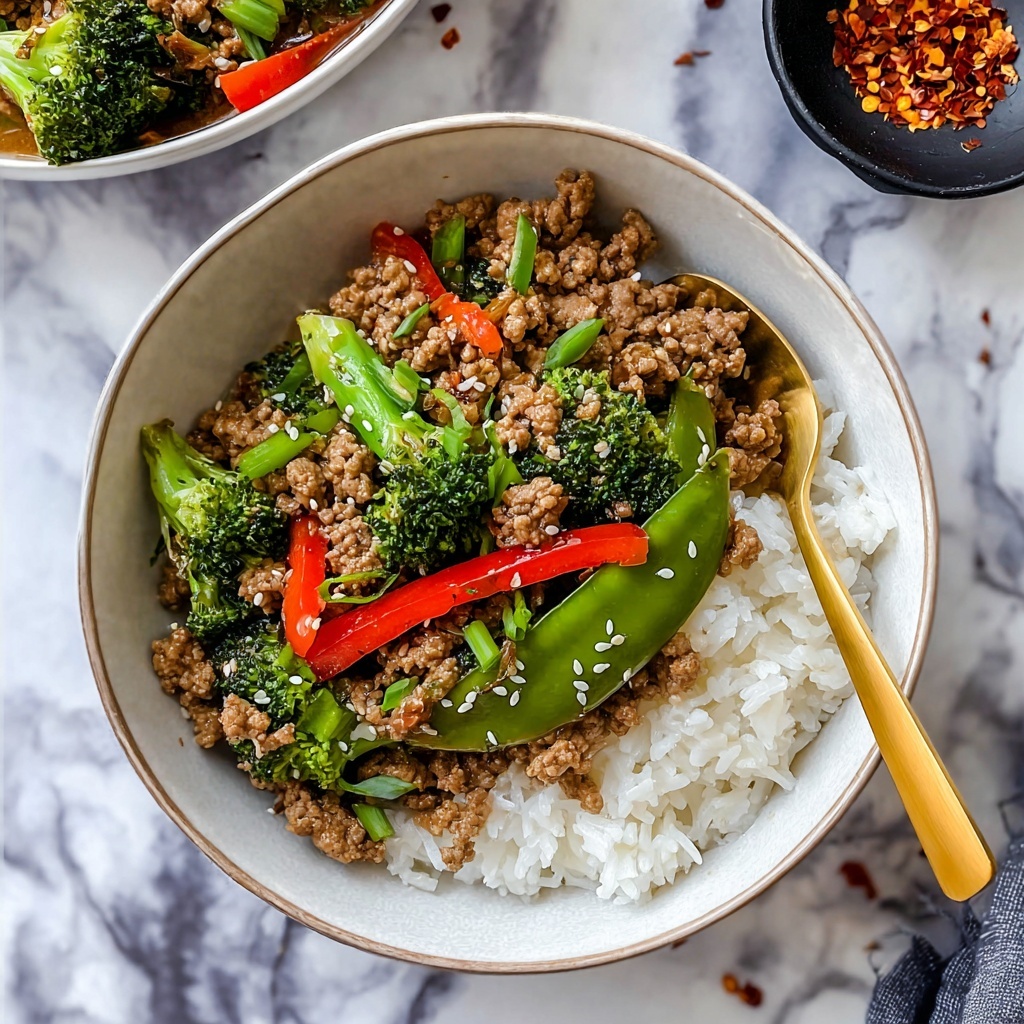 Teriyaki Beef Bowls Recipe - Recipe Image