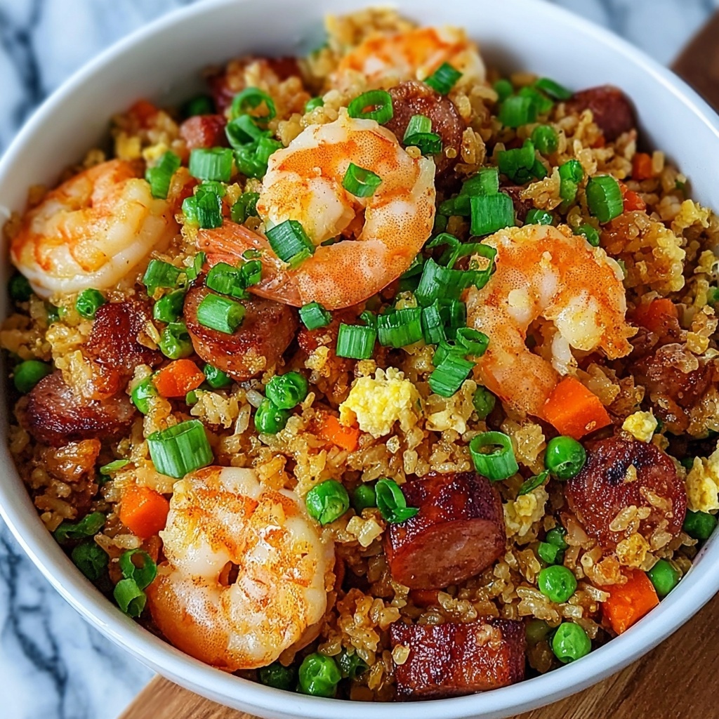 Shrimp Sausage Dirty Rice Recipe - Recipe Image