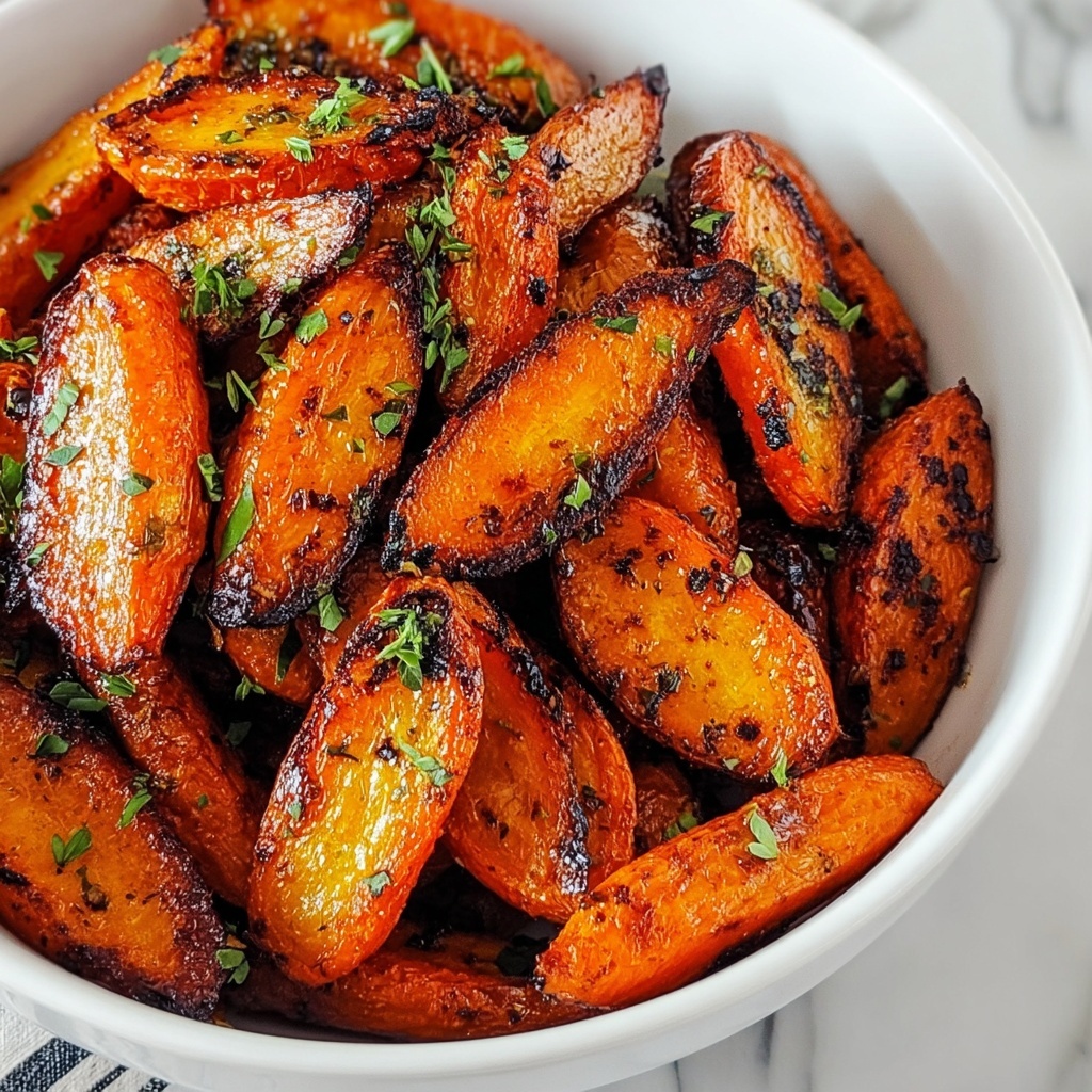 Honey Balsamic Roasted Carrots Recipe - Recipe Image