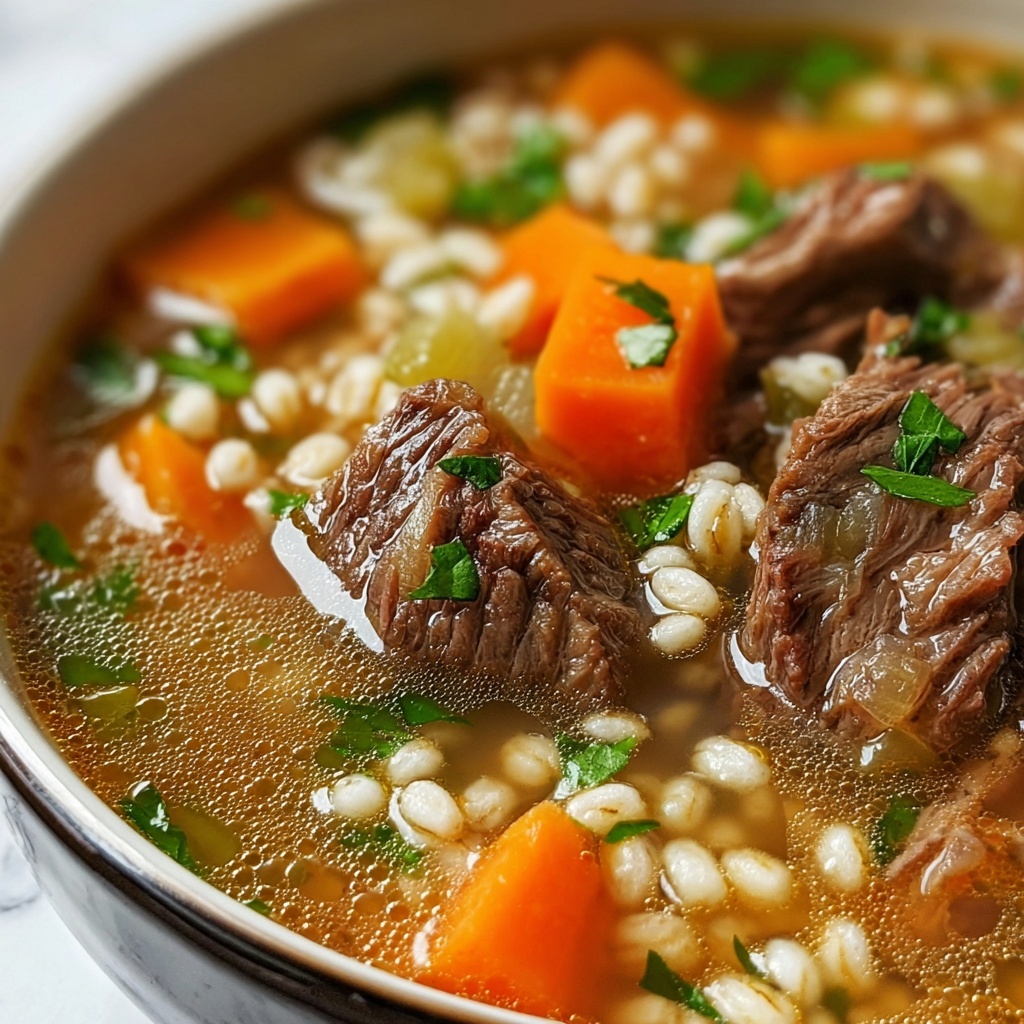 Beef and Barley Soup Recipe - Recipe Image