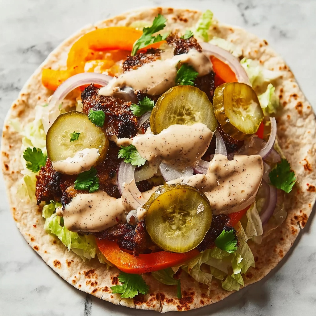 Smash Burger Tacos: The Ultimate 15-Minute Flavor Fest Recipe - Recipe Image