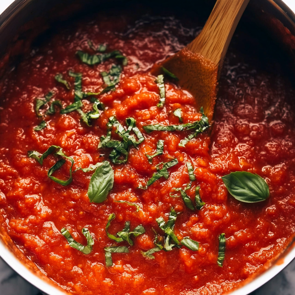 Homemade Marinara Sauce Recipe - Recipe Image