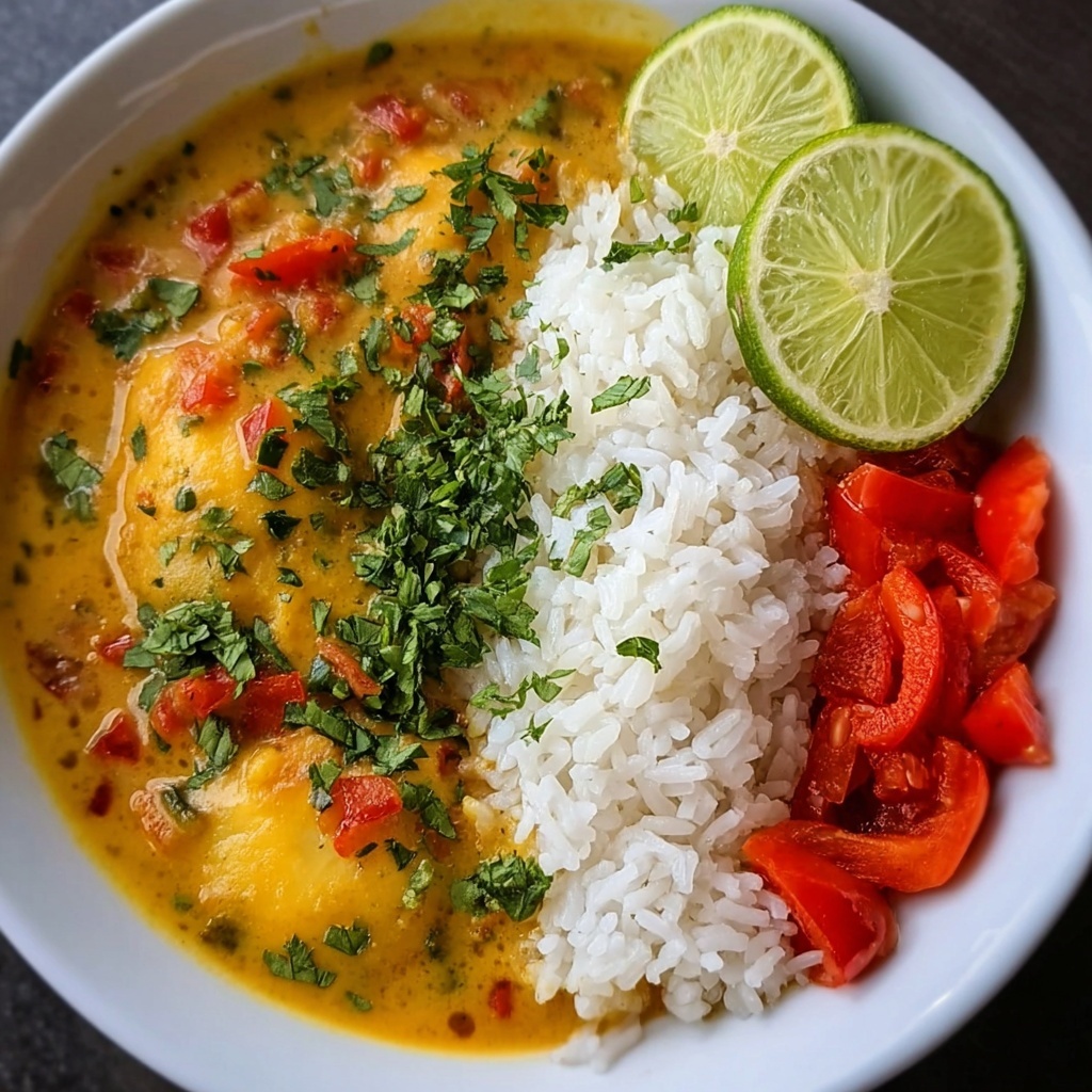 Spicy Coconut Chicken Curry Recipe - Recipe Image
