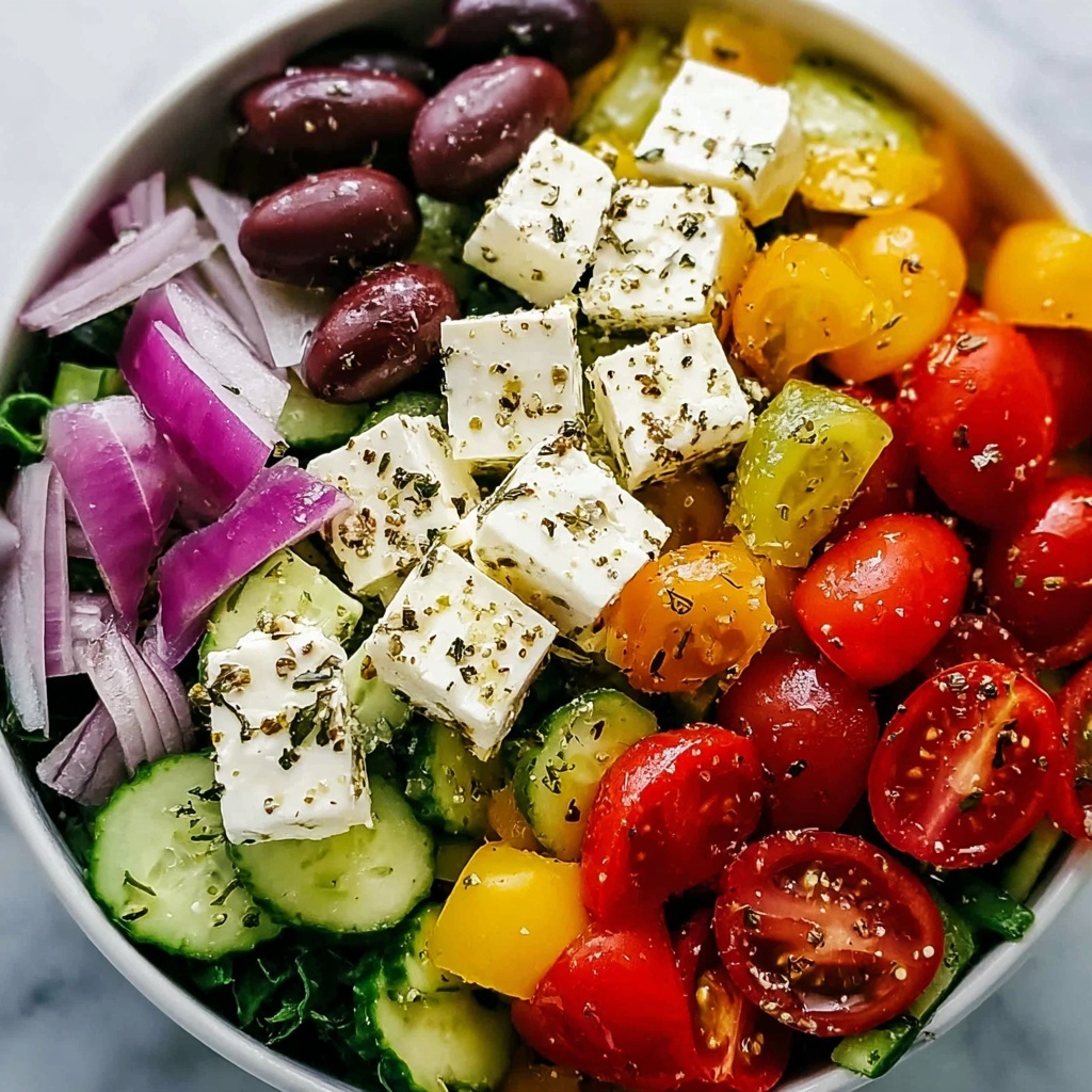 Best Greek Salad Recipe: Refreshing Flavor for Every Meal Recipe - Recipe Image