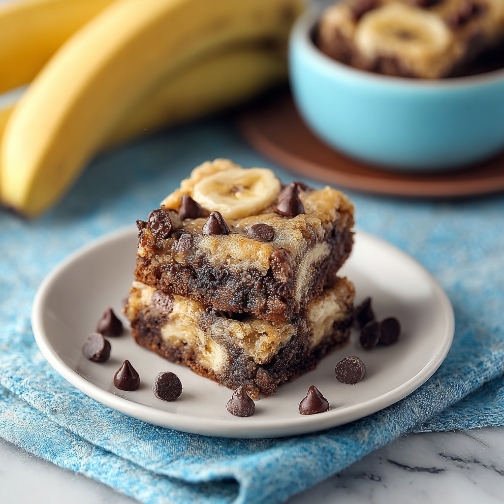Banana Chocolate Chip Snack Cake Recipe - Recipe Image