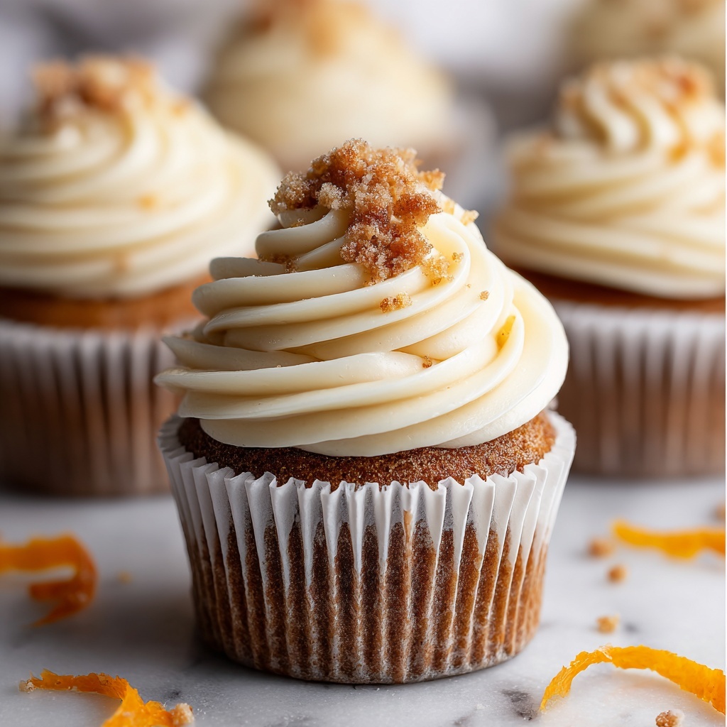 Super Moist Carrot Cake Cupcakes Recipe - Recipe Image