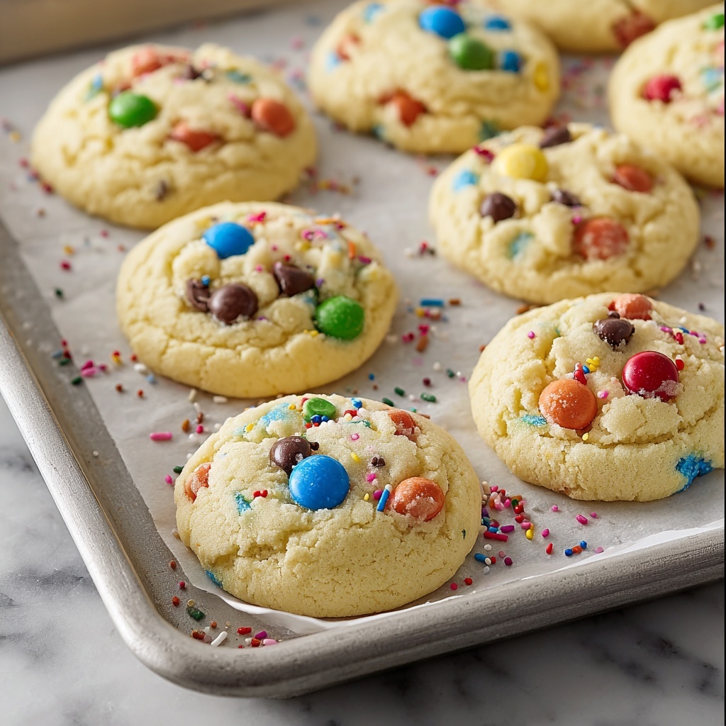 Yellow Cake Mix Cookies Recipe - Recipe Image