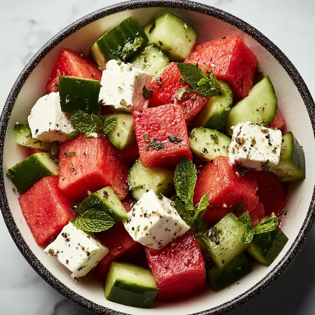 Easy Watermelon Salad That'll Brighten Your Summer Days Recipe - Recipe Image