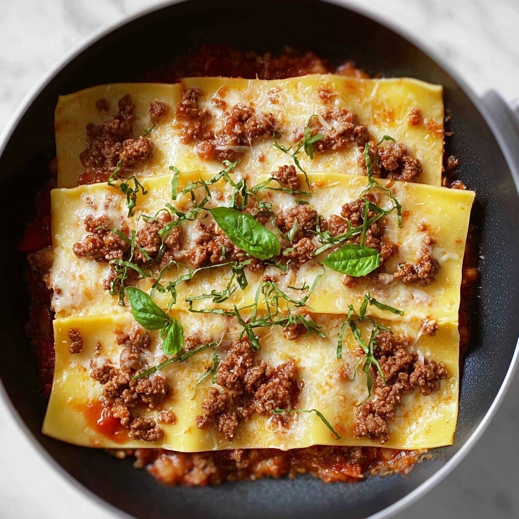 Smoky Skillet Lasagna Recipe - Recipe Image