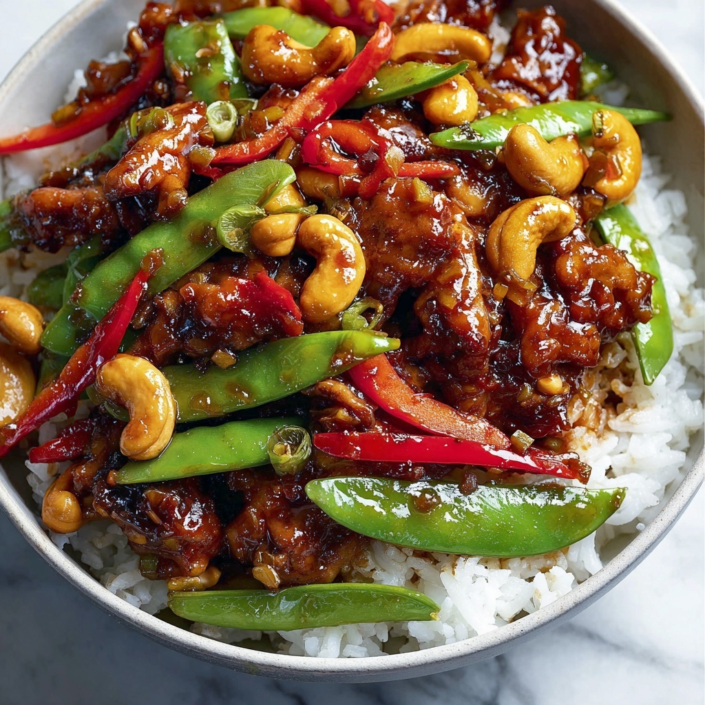 Cashew Chicken Stir-Fry Recipe - Recipe Image