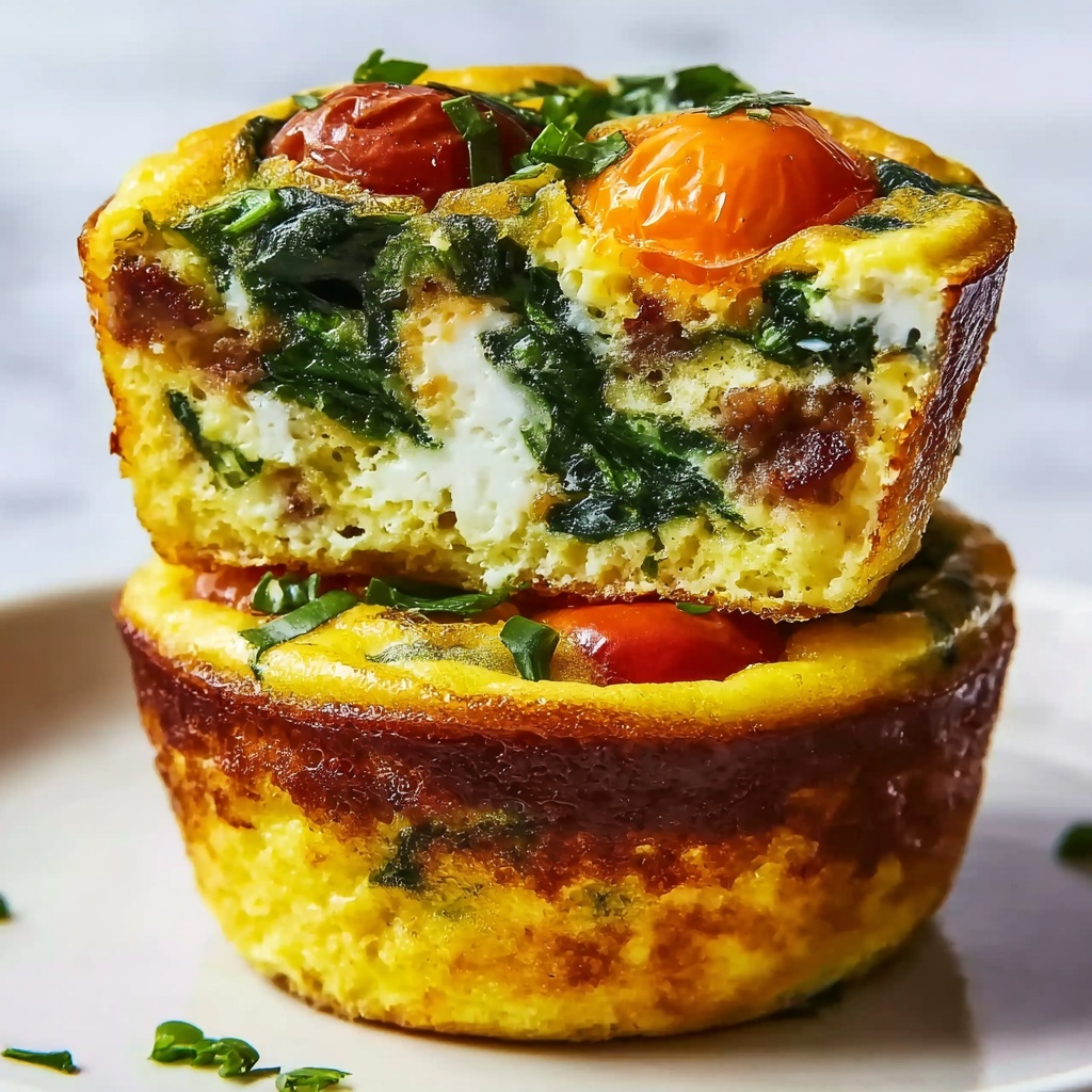 Veggie-Loaded Breakfast Frittata Cups Recipe - Recipe Image