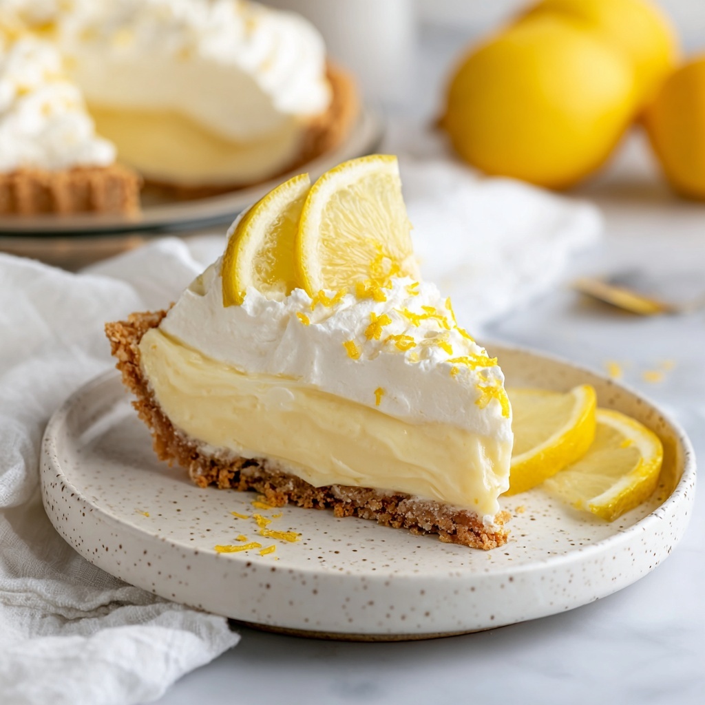Lemon Icebox Pie Recipe - Recipe Image