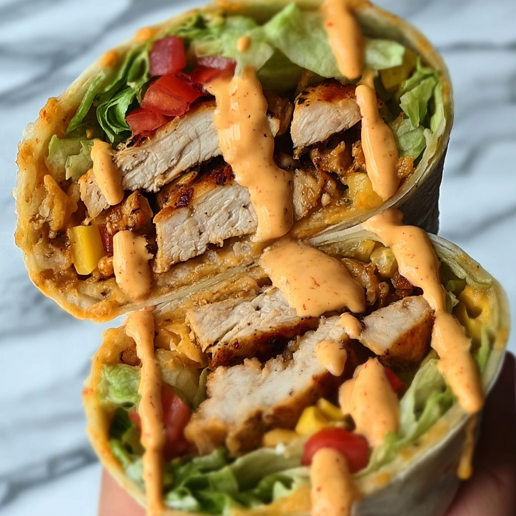 Chipotle Ranch Grilled Chicken Burrito Recipe - Recipe Image