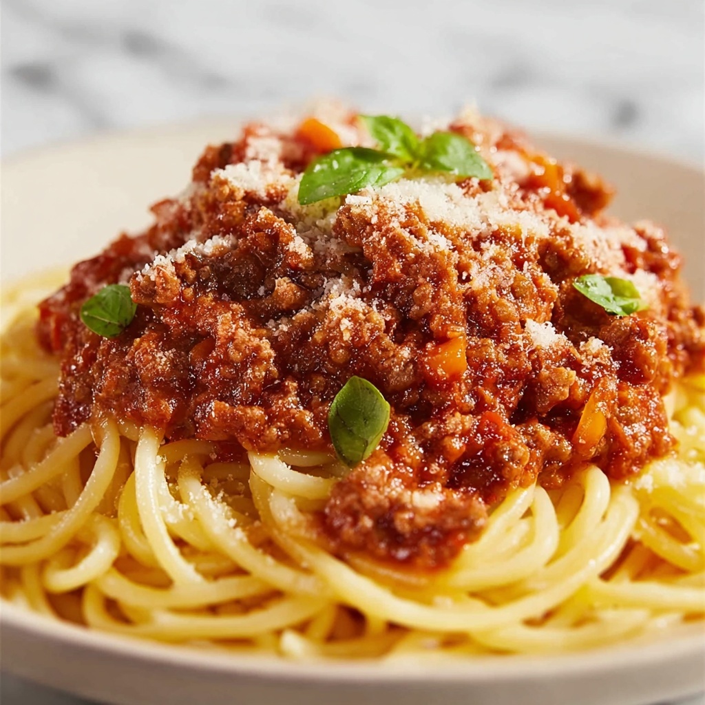 School Cafeteria Spaghetti Recipe - Recipe Image