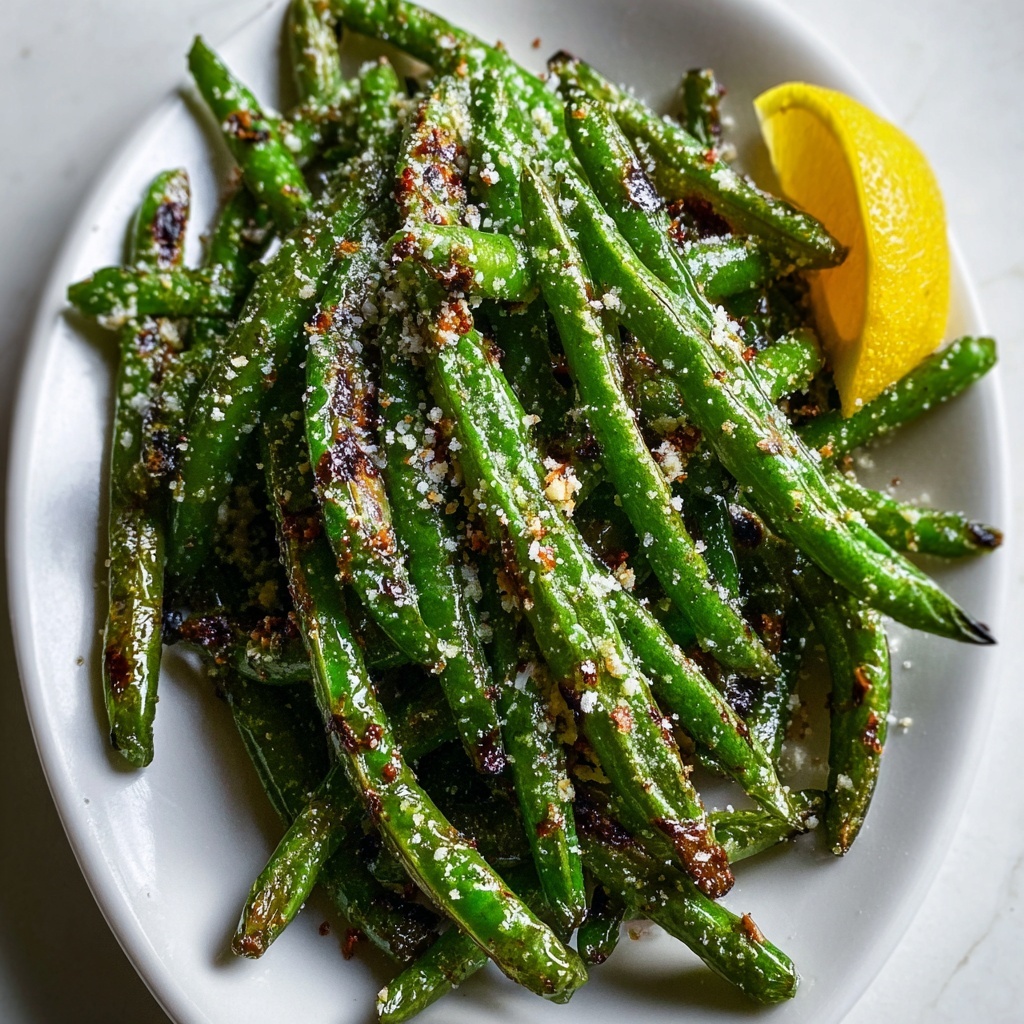 Roasted Parmesan Green Beans Recipe - Recipe Image