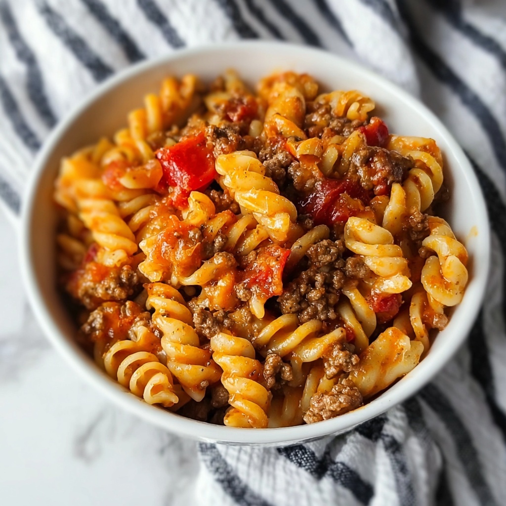 Simple Old Fashioned Macaroni and Tomatoes Recipe - Recipe Image