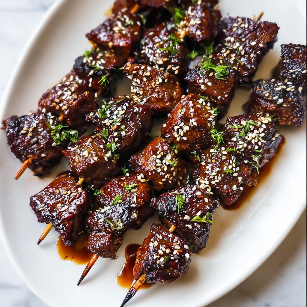 Beef Teriyaki Skewers Recipe - Recipe Image
