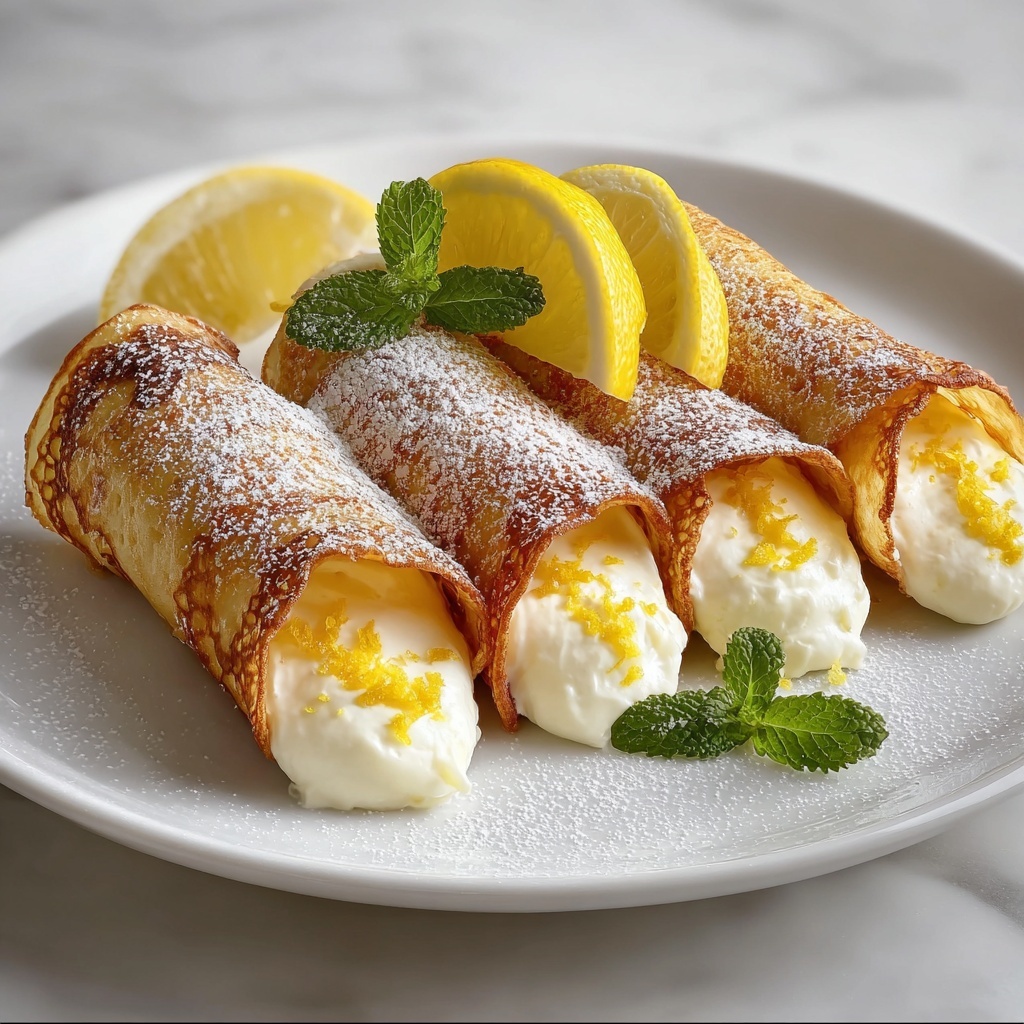 Decadent Lemon Mascarpone Stuffed French Toast Roll Ups Recipe - Recipe Image
