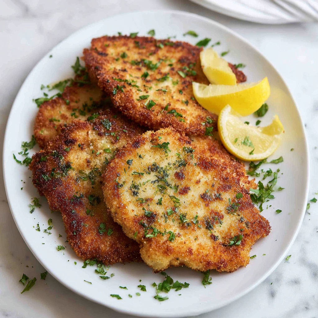 Italian Chicken Cutlets Recipe - Recipe Image