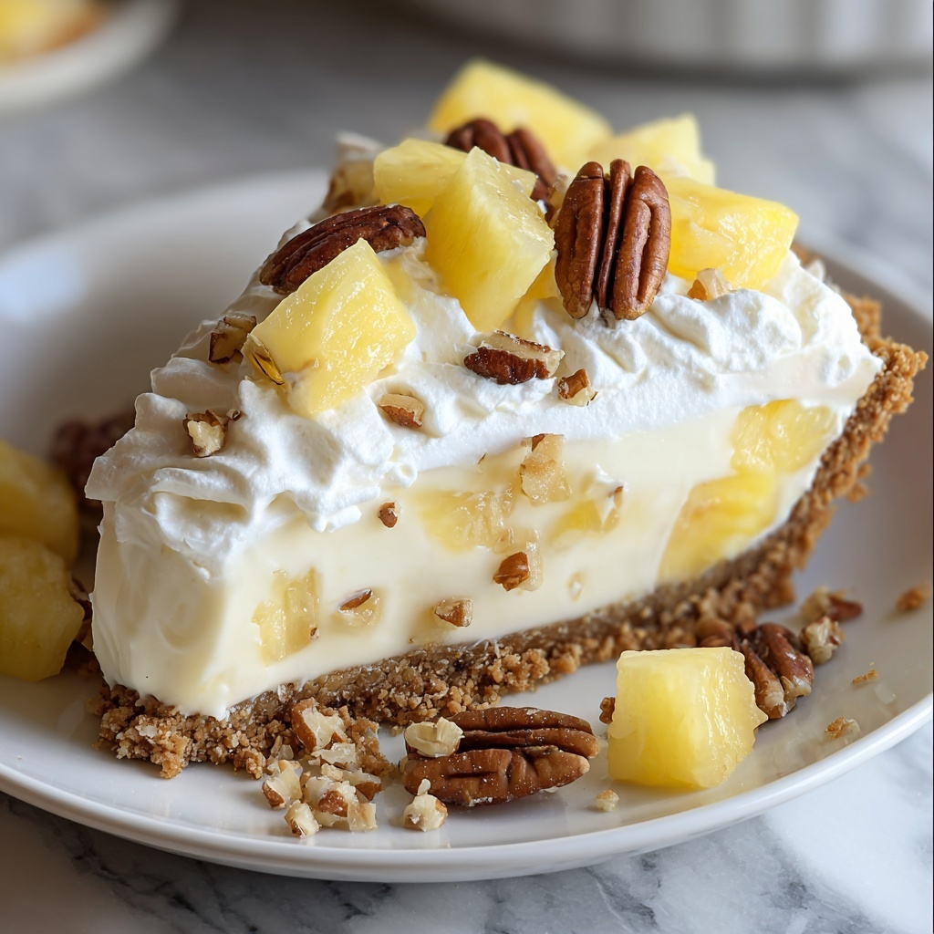 Pineapple Cream Cheesecake Recipe - Recipe Image