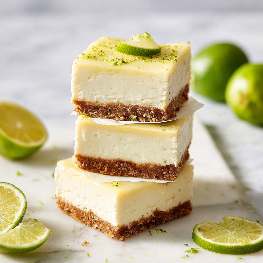 No Bake Vegan Lime Cheesecake Recipe - Recipe Image