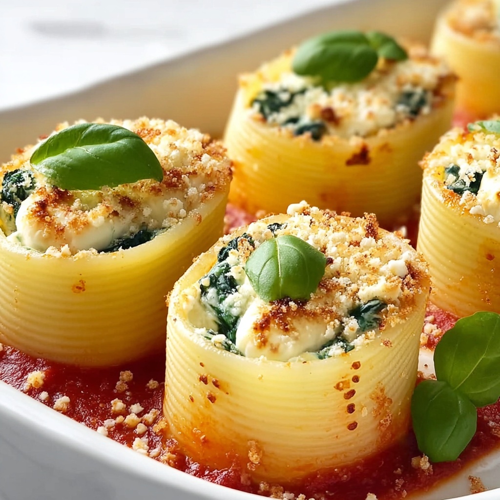 Stuffed Pasta with Spinach and Ricotta Recipe - Recipe Image