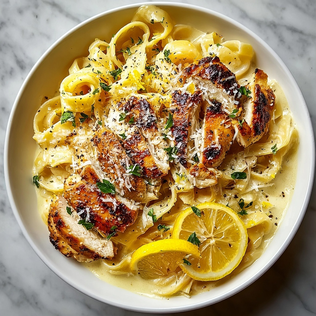 Lemon Chicken Pasta Recipe - Recipe Image