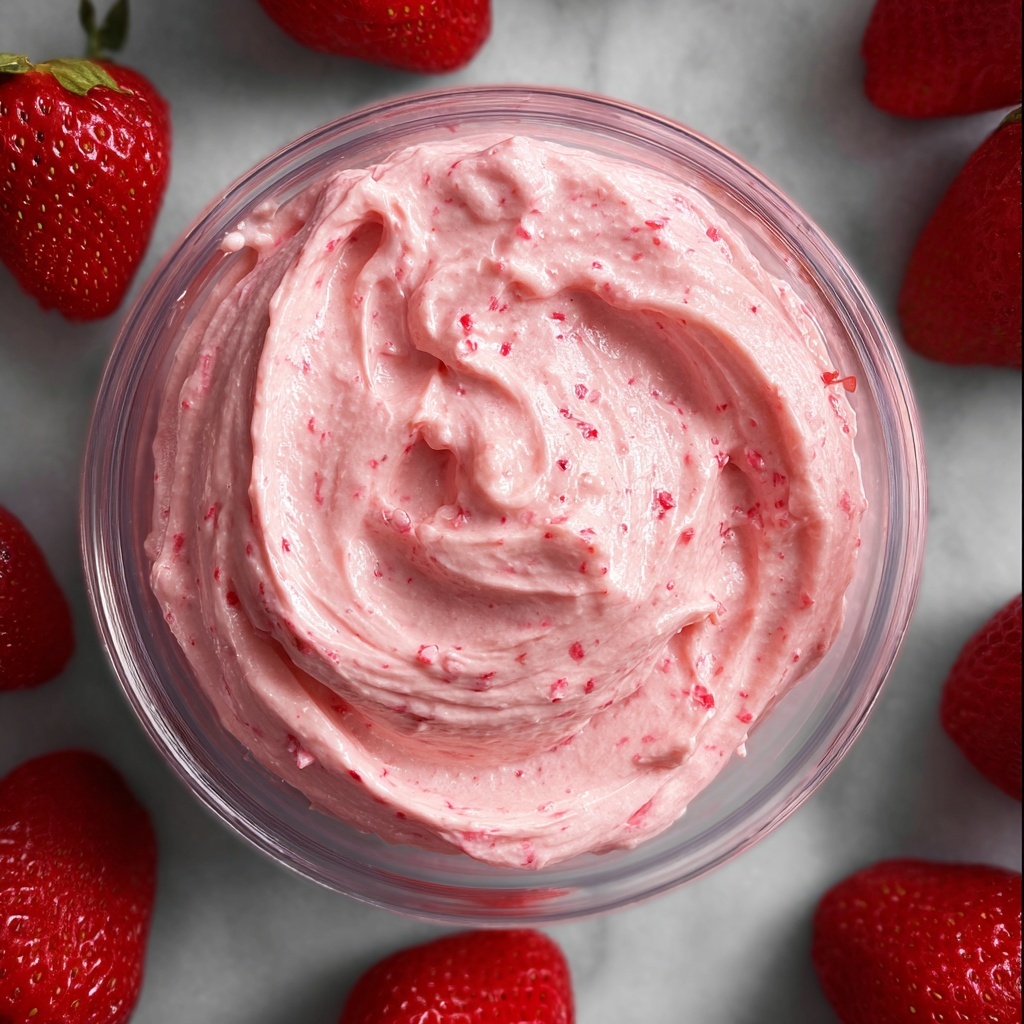 Fresh Strawberry Cream Cheese Frosting Recipe - Recipe Image