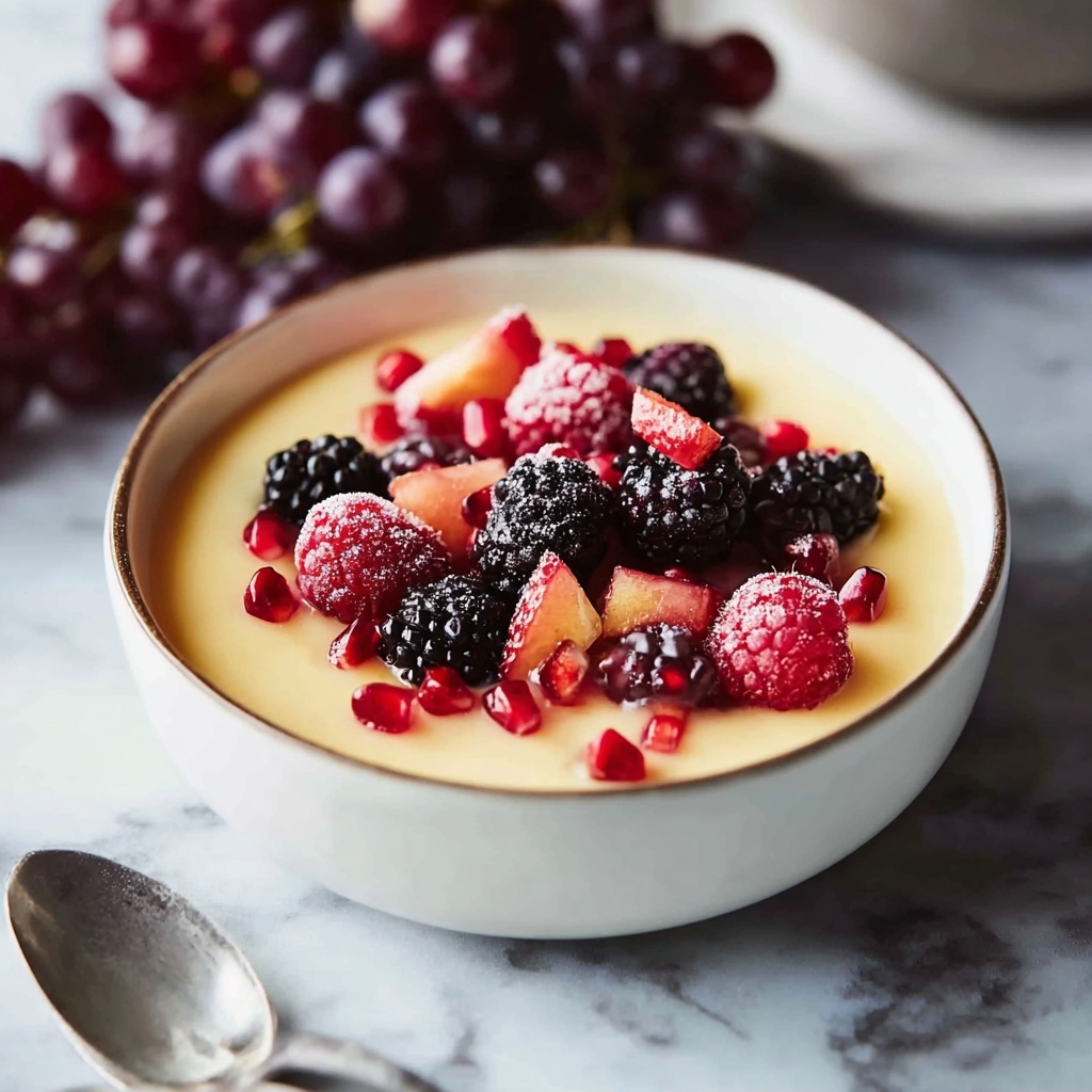 Deliciously Creamy Fruit Custard for a Refreshing Treat Recipe - Recipe Image