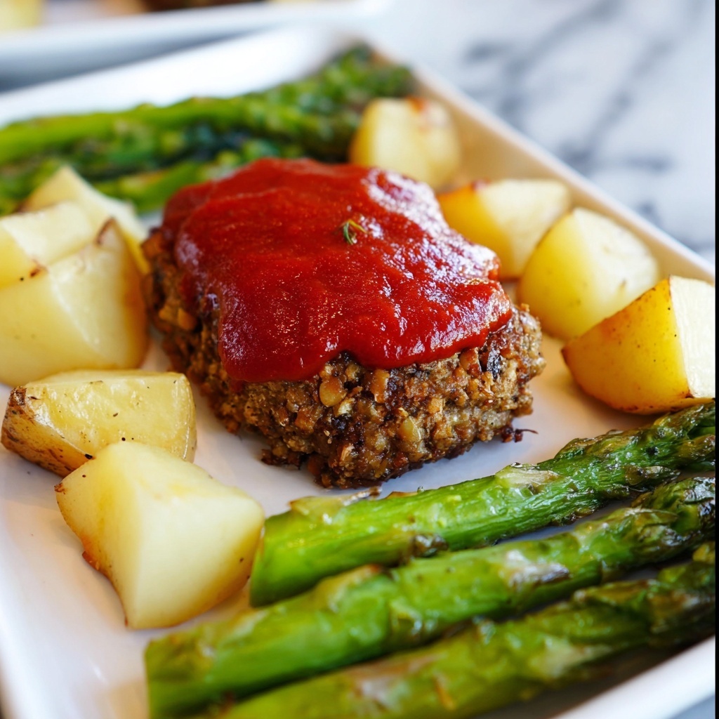 Sheet Pan Meatloaf Dinner Recipe - Recipe Image