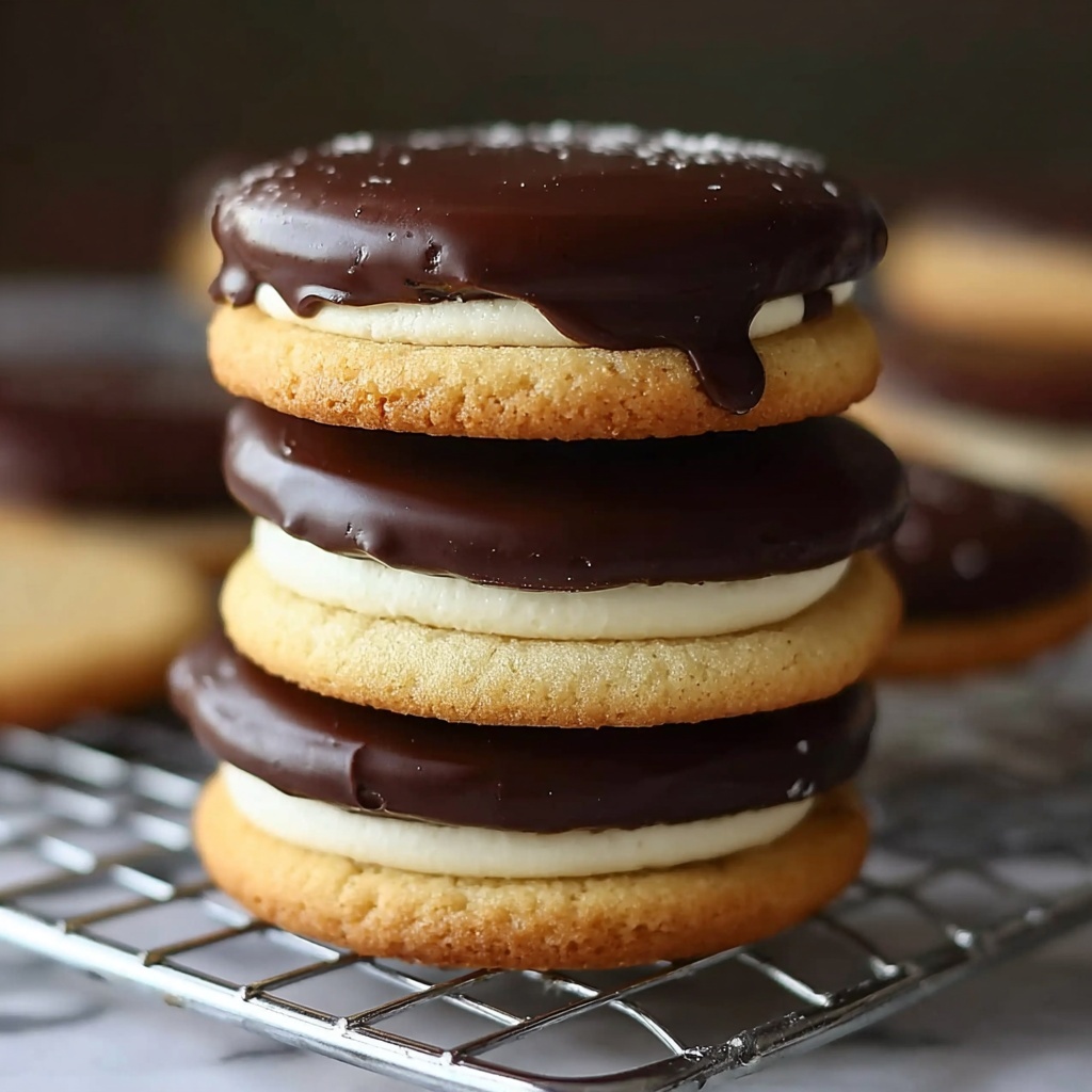 Boston Cream Pie Cookies Recipe - Recipe Image