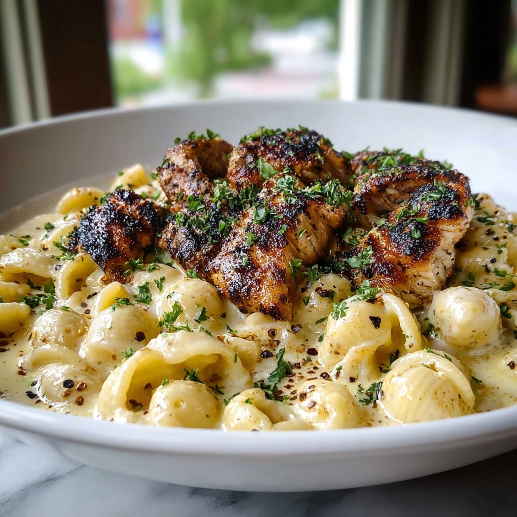 Honey Pepper Chicken Mac and Cheese: A Delicious Twist Recipe - Recipe Image