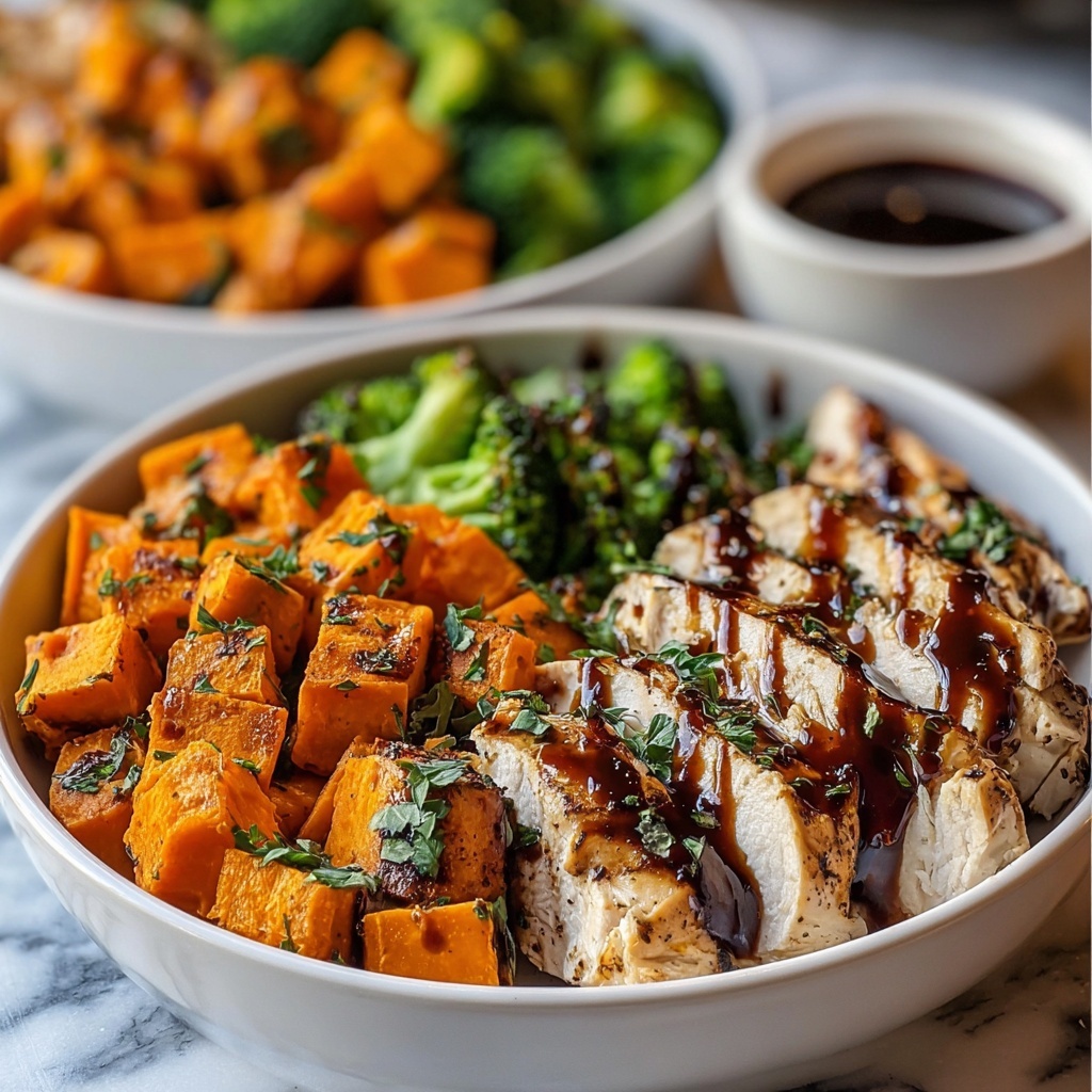 BBQ Chicken Sweet Potato Bowls: A Healthy & Delicious Recipe - Recipe Image