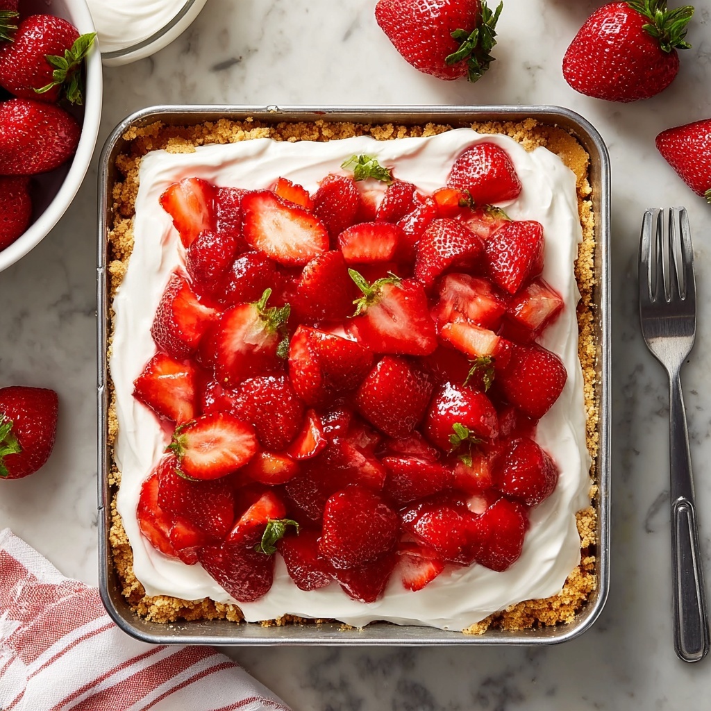 Deliciously Healthy Sheet Pan Strawberry Shortcake for Summer Fun Recipe - Recipe Image