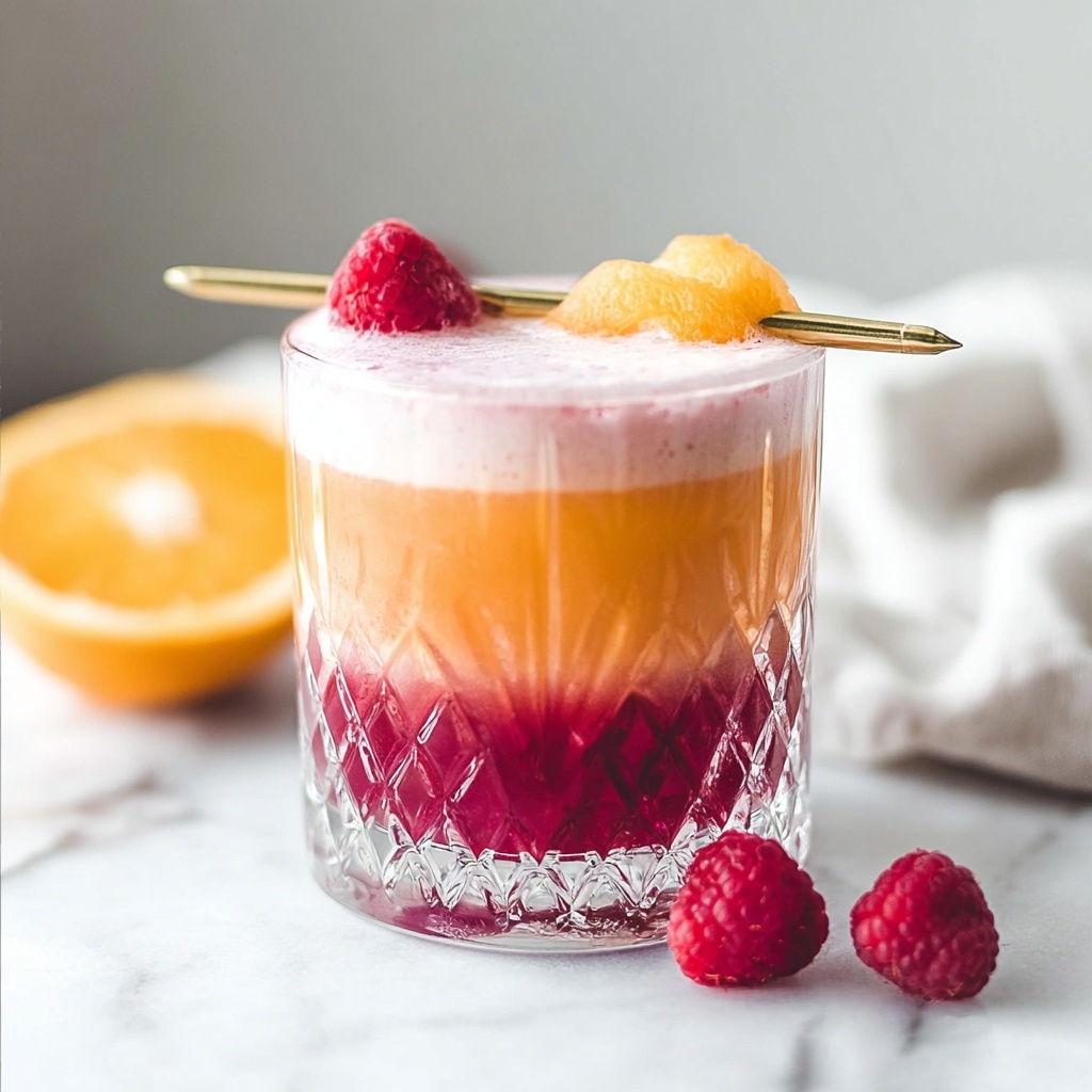 Bourbon Raspberry Cocktail Recipe - Recipe Image