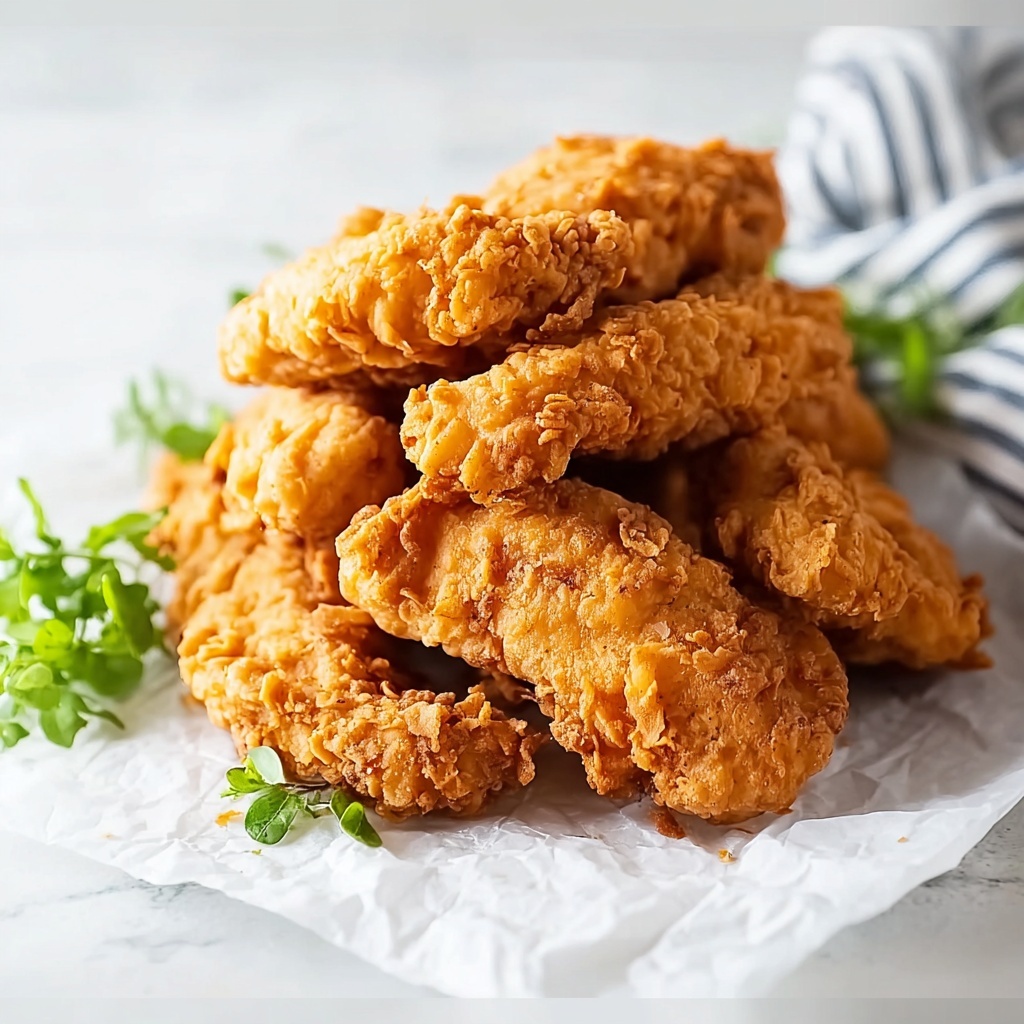 Crispy Fried Chicken Tenders That Bring Family Together Recipe - Recipe Image