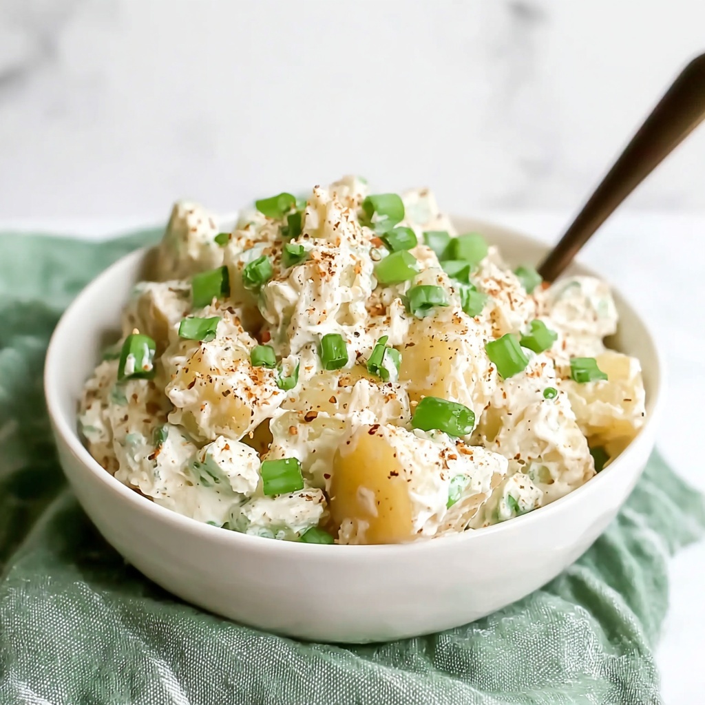Delicious No Egg Potato Salad That Will Wow Your BBQ Guests Recipe - Recipe Image