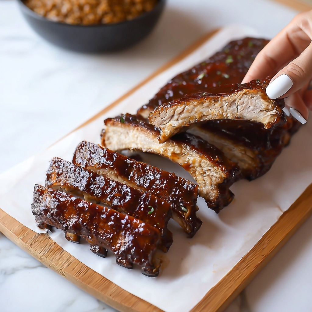 Slow Cooker Fall-Off-the-Bone Baby Back Ribs Recipe - Recipe Image